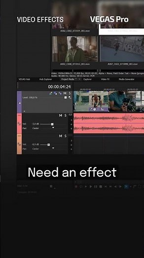 VEGAS Pro Tips: Video Effects
