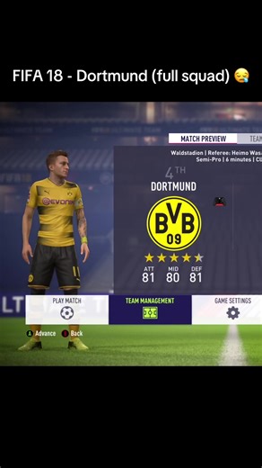Borussia Dortmund (full squad) FIFA 18 ⭐️ #borussiadortmund #dortmund #bvb #bundesliga #fifa