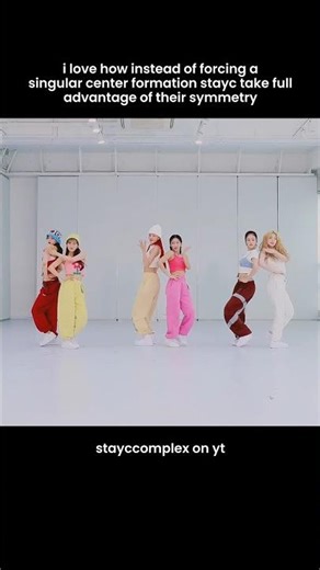 I love that stayc take full advantage of their symmetry! #stayc #kpop #스테이씨 #kpopedit #kpopshorts