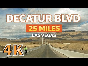 Driving Decatur Boulevard End to End | Las Vegas (25 Miles)