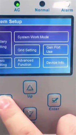 The Deye invertererror code W03