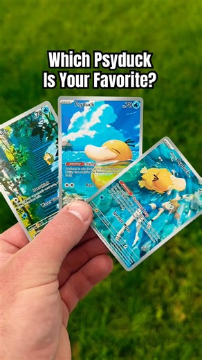 Which Rare Psyduck Pokemon Card Is Your Favorite?