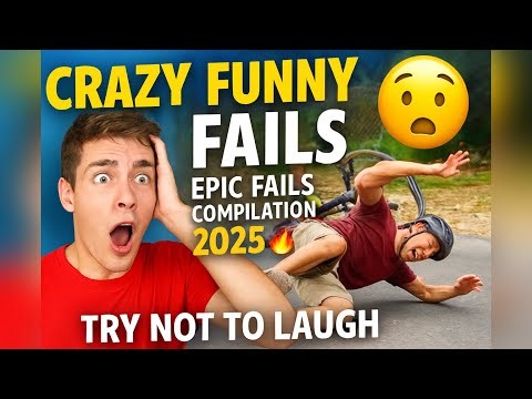 Crazy Funny Fails 😱 | Epic Fails Compilation 2025 😂🔥 | Try Not To Laugh