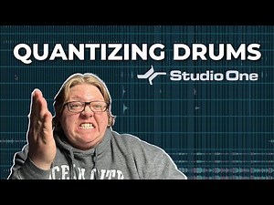 Quantizing Drums With Studio One