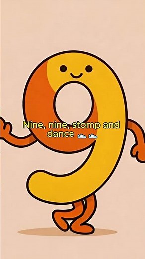 Number Nine Song #shorts / Music for Kids
