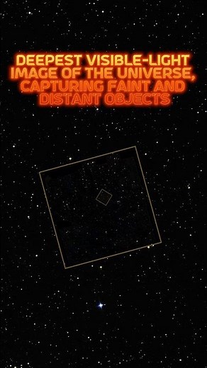 Every Dot is a Galaxy — Zooming Into the Hubble Ultra Deep Field #astronomy #space #nasa