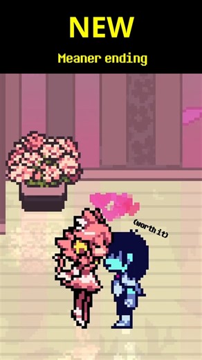 Pink fight update TODAY (New Endings!) #deltarune #deltarunememes