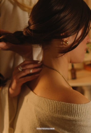 nape of the neck tingles 😴 #asmr #relax #sleep #tingles #asmrwhispered