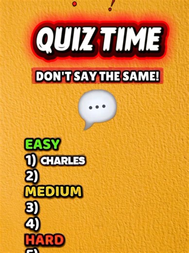 Fun Name and Color Quiz Challenge