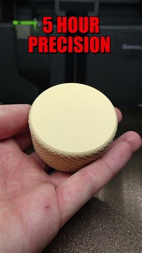 I 3D Printed REAL Wood? 🪵🧐#3dprinting #timelapse #bambulab #tech #technology #wood #container