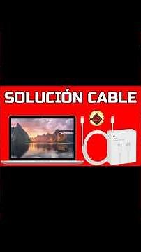 Solución problema Cable de Carga Cargador No Funciona Fix MacBook Charger Power Not Working Problem