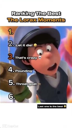 ranking the best lorax moments #funny #funnymemes #memes #trending