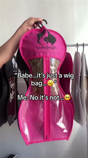 Wig Bag Goals: Stylish Storage Ideas #wigtips #wigtok