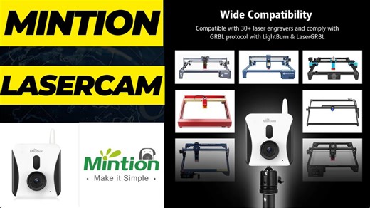 Introducing Mintion LaserCam - your ultimate laser engraver companion!