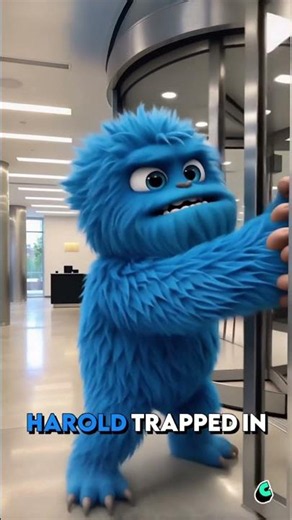 Harold vs. The Revolving Door 🚪😵‍💫