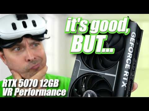RTX 5070 12GB VR Gaming Review: High Performance, BUT there was One Big Problem...
