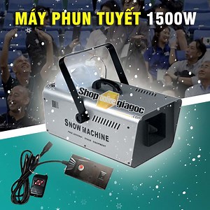 Máy Phun Tuyết 1500W- Máy Tạo Tuyết Nhân Tạo SHOPONLINEGIAGOC