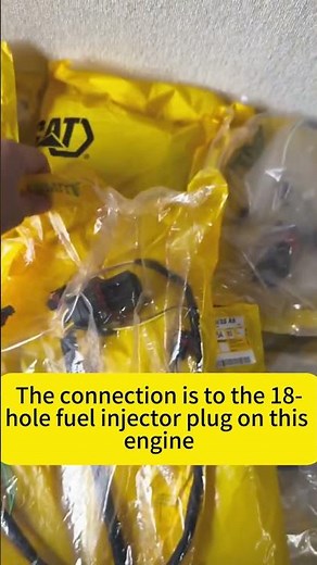 Caterpillar C9 Fuel Injector Wiring Harness | 18-Pin Connector Explained #Caterpillar wiring harness