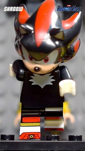 LEGO Shadow Hedgehog (Sonic Boom) | Premium Custom Minifigure QC 🇨🇭🇬🇧🇩🇪