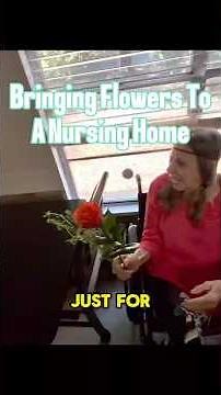 I Passed Out Flowers To A Nursing Home!