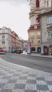 Prague trams #prague #czechrepublic #shorts #tour
