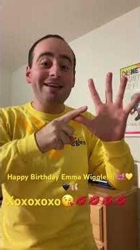 Happy Birthday Emma Wiggle!!!! 🎀💛🖤💛🖤💛🖤🩰 XOXOXOXOXOXOXOXO😘💋💋💋💋‪@EmmaWatkinsOfficial‬ 💋