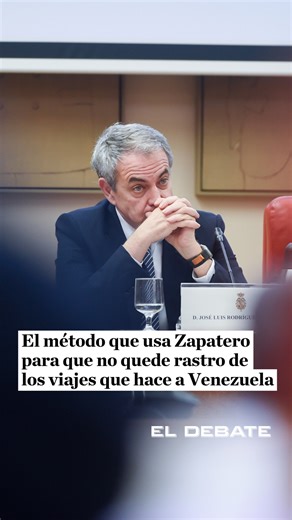 El Debate on Instagram: "📹 El método que usa Zapatero para que no quede rastro de los viajes que hace a Venezuela, explicado por Alejandro Entrambasaguas, @alejandroentrambasaguas Este periódico ha publicado una conversación en la que Julio Martínez, el empresario detenido de Plus Ultra, confiesa a Javier de Paz, director adjunto de Telefónica, que el expresidente del Gobierno se traslada primero a República Dominicana y allí le recoge un avión de la petrolera estatal venezolana PDVSA que aterr