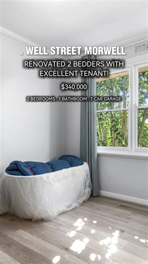 JUST LISTED!✨✨ 🏡🏡🏡🏡🏡 RENOVATED 2 BEDDERS WITH EXCELLENT TENANT! . WELL STREET, MORWELL Discover this charming, ready-to-move-in two-bedroom conite home, perfect for owner-occupiers or savvy investors. Situated on a generous 644 m2 block, this property offers modern comforts and prime convenience. Property Highlights: Exterior: Conite structure with a durable tille roof, enclosed yard, and brand-new gates. Modern Upgrades: Neutral colour palette, updated electrical switchboard, and refreshed