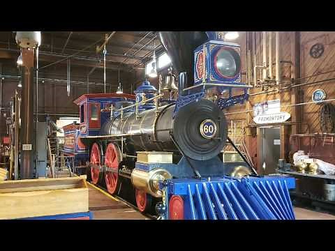 Golden Spike 150th Anniversary! Locomotive Engine 119 & Jupiter Display at Promontory UT