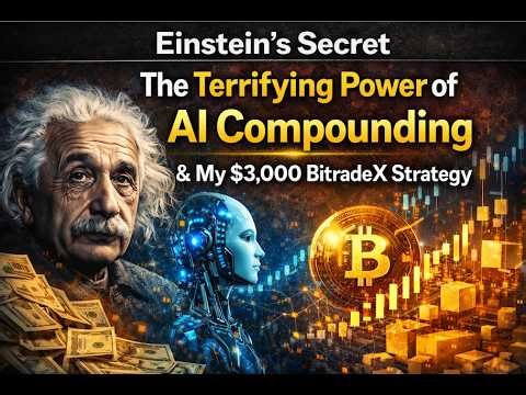 Einstein's Secret The Terrifying Power of AI Compounding & My $3,000 BitradeX Strategy