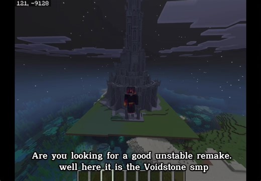 Exploring the Unstable Universe in Minecraft Bedrock