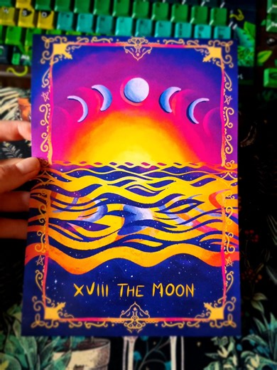 A5 Moon Tarot Print - Chapter 3 - Part 1 - Etsy UK