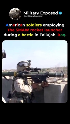 During the Second Battle of Fallujah a SMAW Did This 💥🪖