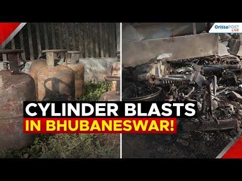 Multiple gas cylinder explosions in Bhubaneswar