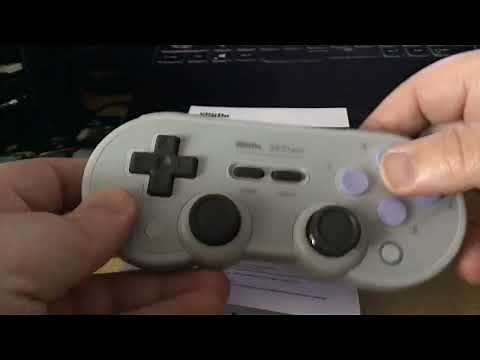 8Bitdo controller SN30 pro Bluetooth gamepad review and how to connect to windows