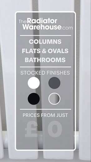 Designer radiators from just £40, available in 4 stocked finishes and 20 custom colours, all with free delivery! ✅ Always stocked & ready to ship ✅ 90 days to return ✅ Spread the cost with flexible payments ✅ Rated 'Excellent' on Trustpilot | The Radiator Warehouse | Facebook