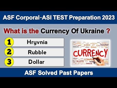 Most Repeated ASF Test Mcqs | ASF Test Preparation 2023 | ASF ASI Corporal Test Past Papers Mcqs