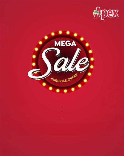 4.8K views · 2.5K reactions | Bring out the fashionista with Apex Mega Sale! A wide collection of new and trendy products is now available at up to 60% off at Apex. - 20% - 60% OFF on selected products - Offer available at Apex stores & apex4u.com - Extra 100 tk. Cashback on bKash payment Shop the sale at your nearest Apex store or visit our official website. *Discounted products are subject to stock availability *T&C apply: https://apex4u.com/page/terms-of-offers | Apex | Facebook