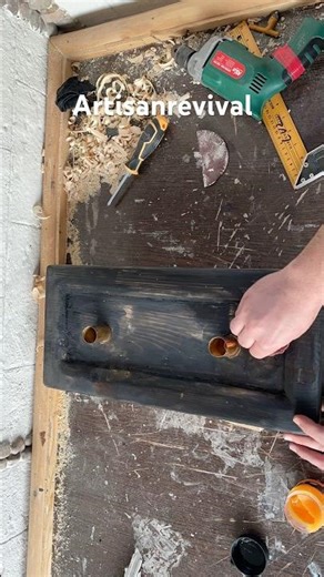 How to Make a Wooden Frame | DIY Woodworking | Simple Tools | Craft Skills #shorts #reels #art #diy