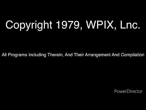 WPIX Sign Off (1979) (Remake)