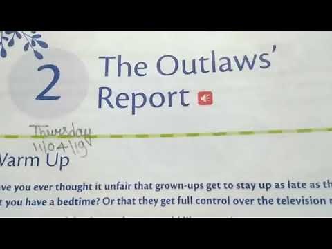 The outlaw's report, Class 7th , Raintree