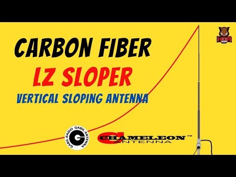 Convert Your 17 Foot Carbon Fiber Vertical to a Broadband Lazy Sloper for 6 through 80 Meters