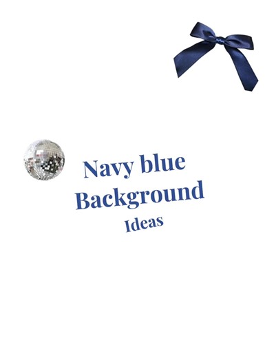Navy Blue Background Ideas for Your Phone