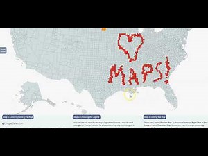 Fun example of using the mass coloring feature on MapChart