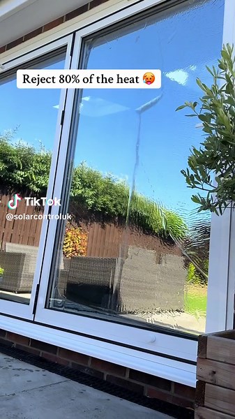 Reject up to 80% of the sun’s sweltering heat that passes through the glass in your home when you have our silver window film installed by us or by yourself 😌 #windowtint #windowfilm