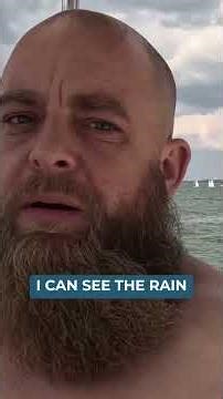 Racing a Florida Storm Into #GroveMarina