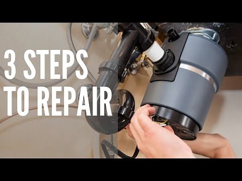 Here is What to Do When Your Garbage Disposal Stops Working | 3 steps to unplug a garbage disposal