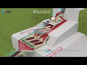 Barite Processing Plant 3D Flowchart Video
