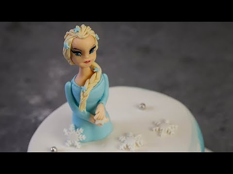 Frozen Elsa Cake Topper Tutorial