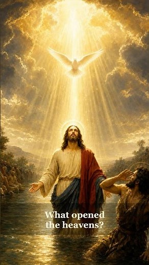 The Baptism of Jesus — Heaven Opens, the Spirit Descends | Matthew 3